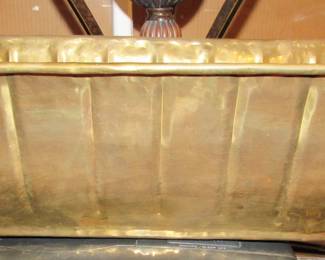 Brass trough