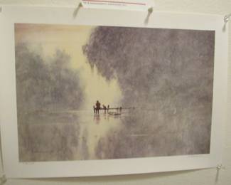 William Stracener signed/numbered print
