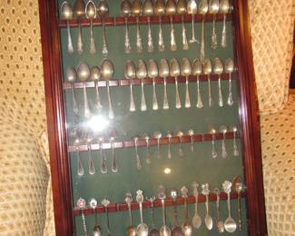 Collector spoons, some sterling