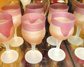 Hand blown glass from Israel