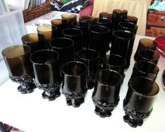 MCM heavy glassware