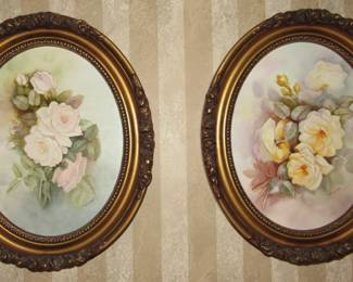 Vintage oil paintings