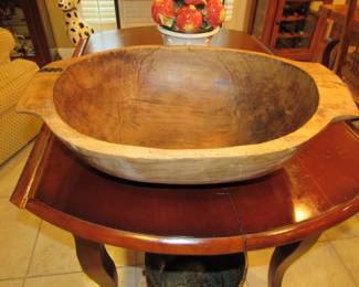 Vintage dough bowl