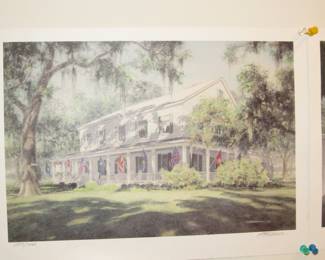 William Stracener signed/numbered print