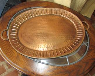 Copper tray