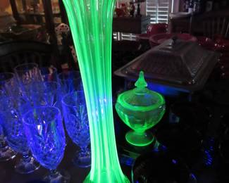 Uranium glass