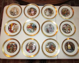 Royal Copenhagen collector plates - Hans Christian Anderson series