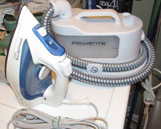 Rowenta steamer & iron