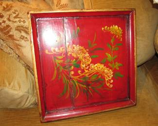Unique wood tray