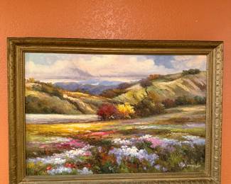 K. Frans Original Oil on Canvas