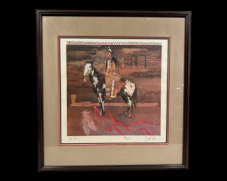 Bart Forbes "War Pony" Limited Edition Lithograph