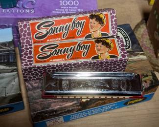 Just found!!! Vintage Hohner Sonny Byy Harmonicas... Appear unplayed