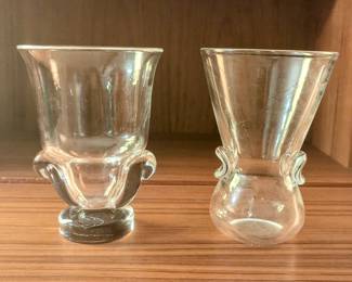 Steuben Glass vases