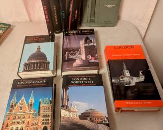 Highly desirable British historical architecture books, mostly by Nikolaus Pevsner