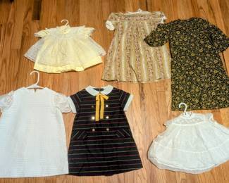 Vintage girls dresses