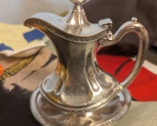 Illinois Central Railroad syrup pitcher