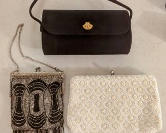 Vintage and antique beaded purses