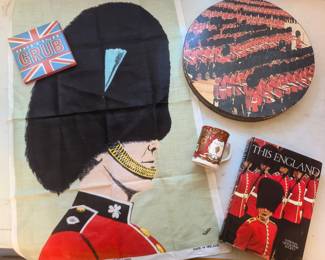 More British items... Vintage Ulster tea towels