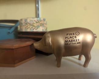 Pike Place Market piggy bank