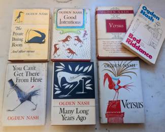 Ogden Nash books with covers by Maurice Sendak