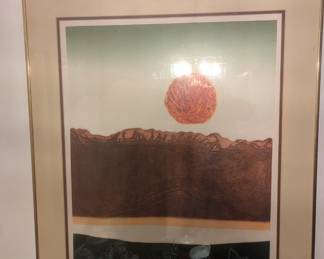 Equestorial serigraph by Stephen Lublin