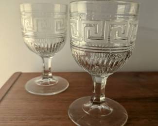Roman Key Glasses by Union