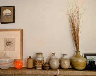 Vintage NW Art Pottery and Art Glass