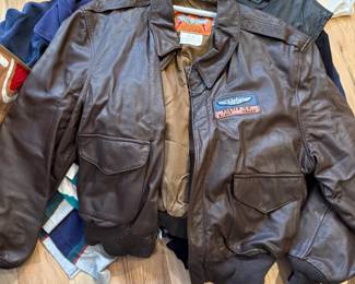 military leather Jacket