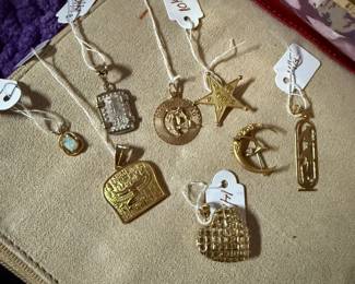 Gold Charms