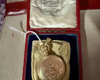 CW MFC Co. Pocket Watch 14kt