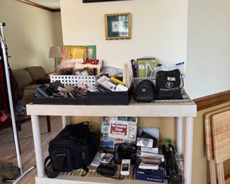 cameras, sunglass case and more