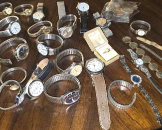 Lots of Watches! Still working on attic!
