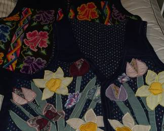 2 Ladies Vintage Vests