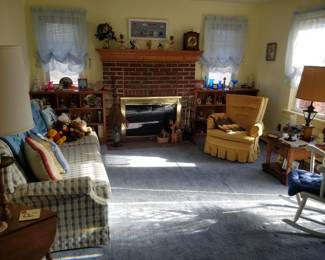 Traditional living room furnishings