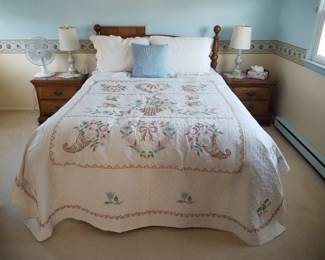 Double bed; nightstands