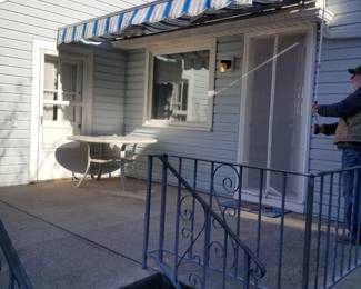 12 ft. manual awning