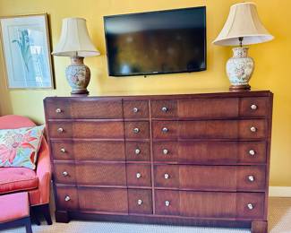 Thomas O'Brien Collection for Hickory Chair, "Endicott" ten drawer chest. Approx 68" W x 43" H x 21" D