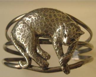 Vintage Silver Leopard