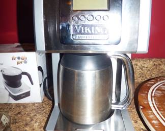 Viking Coffeemaker, Frother
