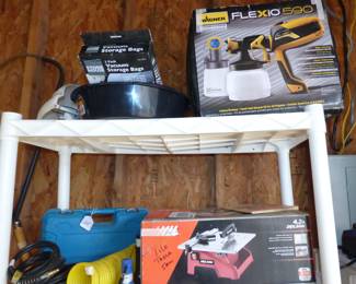 Tile Cutter, Paint Sprayer etc