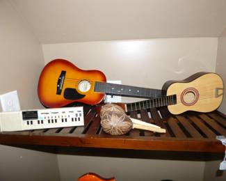 Beginner's guitar, Ukelele,  etc