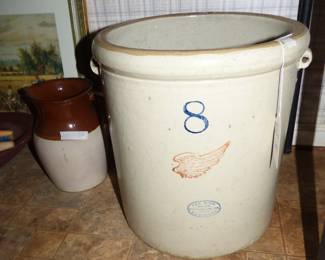 8 Gallon Red Wing Crock