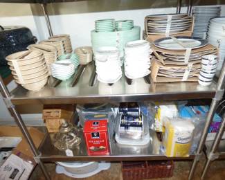 Delta Airline Dishes, Texas Ware Bowls 