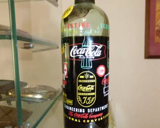Vintage Coca Cola Bottle 1961 National Convention, Engineering Department,  Florida (See next Pic)