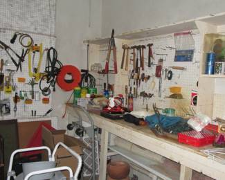 Lynn garage supplies and tools