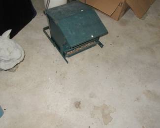 Lynn cement animal and bird house