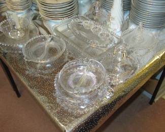 Lynn candlewick dishes by Imperial