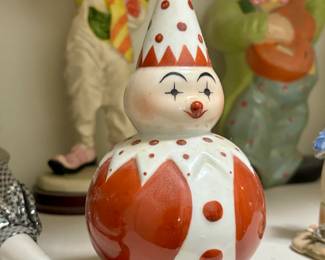 Large vintage clown collection