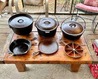 Vintage Cast Iron Cookware