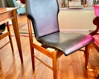 Lane Mid-Century MCM Walnut Dining Room Set - Includes Dining Table w/8 Chairs and Matching China Cabinet